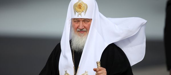 Patriarch Kirill, the head of the Russian Orthodox Church, walks after his arrival at the Jose Marti International Airport in Havana, February 11, 2016 - Sputnik International
