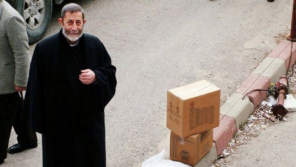 Russia delivered humanitarian aid to Syrian Kessab, Latakia Province Russia delivered humanitarian aid to Syrian Kessab, Latakia Province - Sputnik International