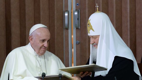 Patriarch Kirill and Pope Francis Meet in Havana - Sputnik International