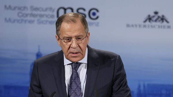 Russian Foreign Minister Sergey Lavrov delivers his speech at the  Munich Security Conference in Munich, Germany (File) - Sputnik International