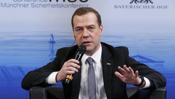 Prime Minister Dmitry Medvedev attends Munich Security Conference - Sputnik International