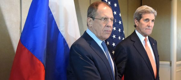 Russian Foreign Minister Sergei Lavrov meets with his US counterpart John Kerry Russian Foreign Minister Sergei Lavrov meets with his US counterpart John Kerry - Sputnik International