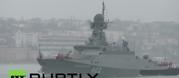 Russia: New cruise missile ship leaves for Syria - Sputnik International
