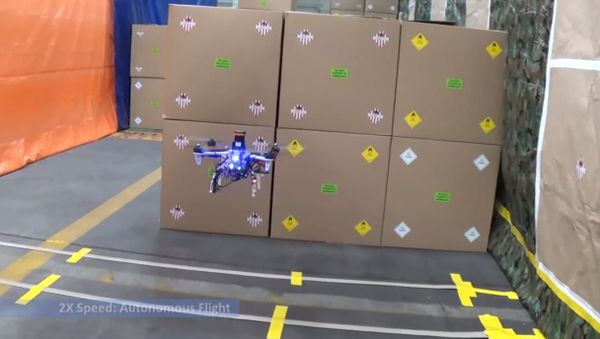 Fully Loaded Quadcopter Achieves 20 m/s Flight - Sputnik International