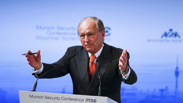 The chairman of the Conference on Security Policy Wolfgang Ischinger addresses the Munich Security Conference in Munich, Germany, February 12, 2016. - Sputnik International