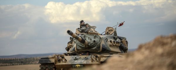 Turkish army tanks take position near the Syrian border (file photo) Turkish army tanks take position near the Syrian border (file photo) - Sputnik International