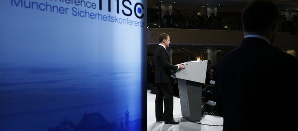 Prime Minister Dmitry Medvedev attends Munich Security Conference - Sputnik International