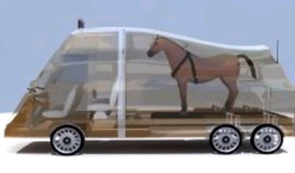 Fleethorse horse-powered car - Sputnik International