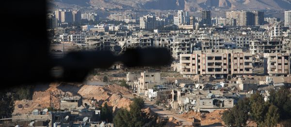 Jobar, a district of Damascus controlled by Jabhat al-Nusra militants - Sputnik International