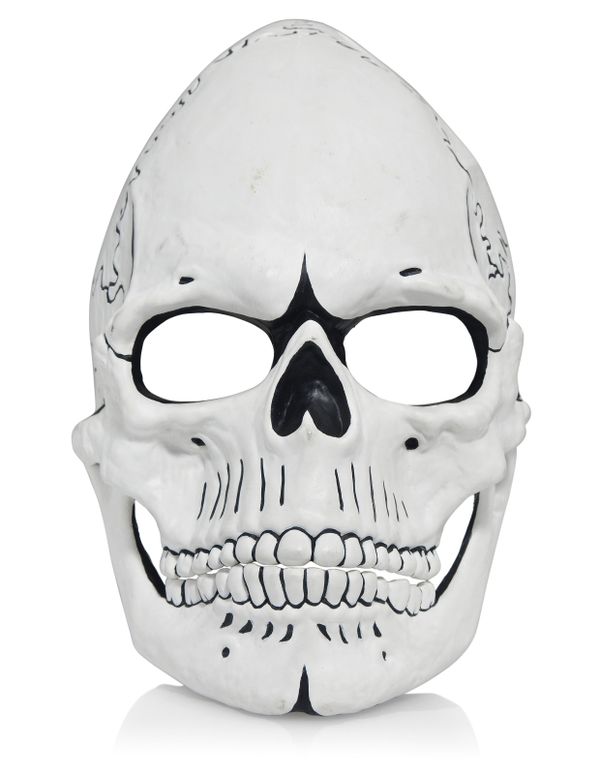 The Dead Costume includes a skull mask with elastic fastening. - Sputnik International