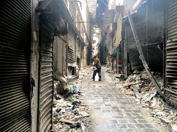 Destruction in the Old Town of Aleppo. Destruction in the Old Town of Aleppo. - Sputnik International