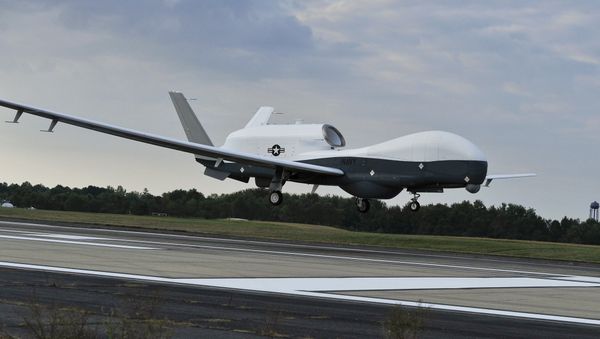 The MQ-4C Triton unmanned aircraft system The MQ-4C Triton unmanned aircraft system - Sputnik International