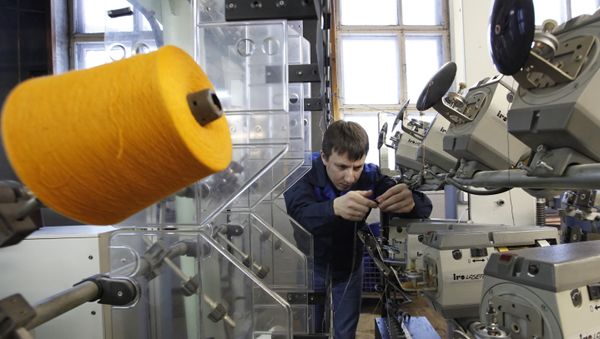 Uzor factory in village of Vyritsa, Leningrad Region - Sputnik International