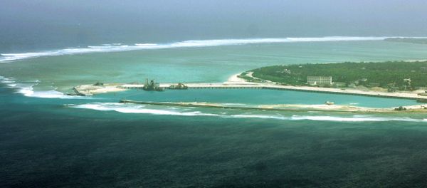 View of the part of the city of Sansha on the island of Yongxing, also known as Woody island in the disputed Paracel chain. (File) View of the part of the city of Sansha on the island of Yongxing, also known as Woody island in the disputed Paracel chain. (File) - Sputnik International