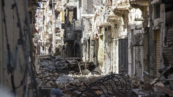 Street is filled with debris and abandoned houses in the city of Benghazi, Libya (File) Street is filled with debris and abandoned houses in the city of Benghazi, Libya (File) - Sputnik International