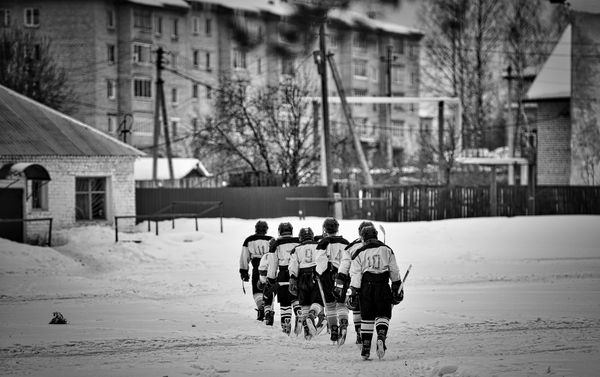 Amateur ice hockey players in the Nizhny Novgorod Region Amateur ice hockey players in the Nizhny Novgorod Region - Sputnik International