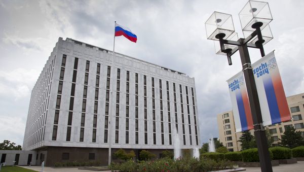 A portion of Russian Embassy complex in in Washington. File photo A portion of Russian Embassy complex in in Washington. File photo - Sputnik International