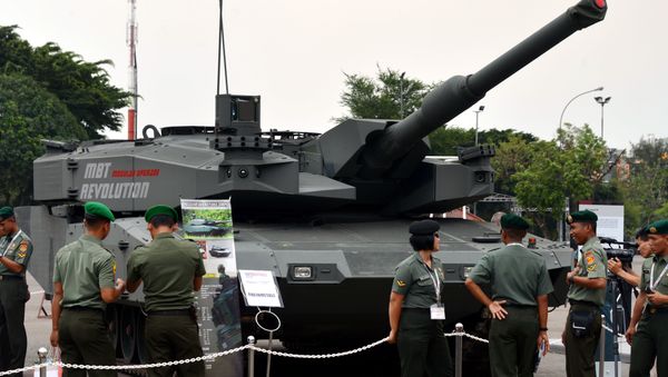 The volume of arms exports from Germany in 2015 has almost doubled since 2014, reaching its highest level since 2000, local media reported Sunday, citing the Ministry of Economy. The volume of arms exports from Germany in 2015 has almost doubled since 2014, reaching its highest level since 2000, local media reported Sunday, citing the Ministry of Economy. - Sputnik International