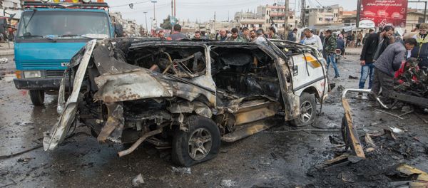 Terror act in Homs Terror act in Homs - Sputnik International