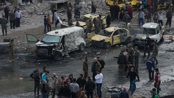 Terror act in Homs - Sputnik International