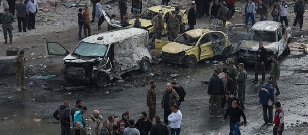 Terror act in Homs - Sputnik International