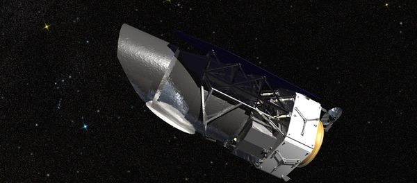 Artist conception of the Wide Field Infrared Survey Telescope (WFIRST) Artist conception of the Wide Field Infrared Survey Telescope (WFIRST) - Sputnik International
