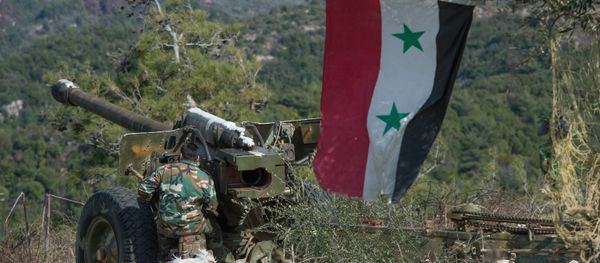 Syrian army artillery soldiers in Idlib province in northwestern Syria. (File) Syrian army artillery soldiers in Idlib province in northwestern Syria. (File) - Sputnik International