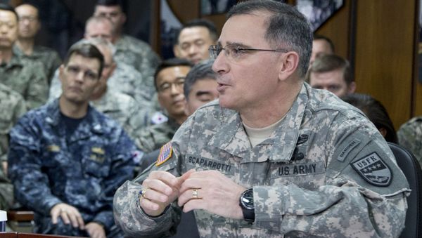 US Army Gen. Curtis Scaparrotti U.S. Army Gen. Curtis Scaparrotti - Sputnik International