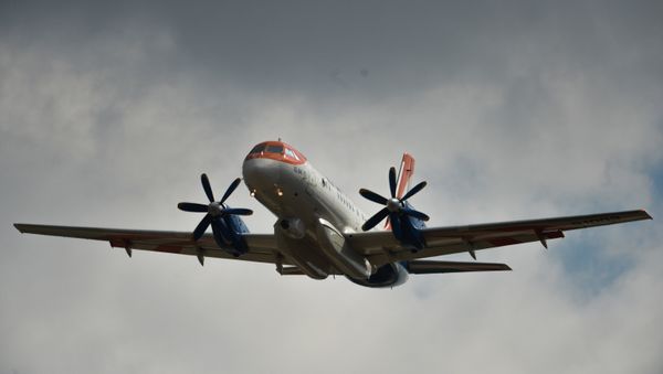 Ilyushin-114 Radar airplane at the MAKS 2015 International Aviation and Space Salon in Zhukovsky outside Moscow - Sputnik International