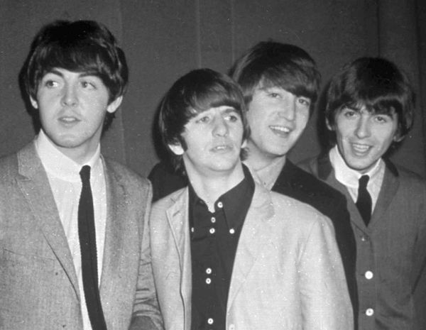 The Beatles, from left, Paul McCartney, Ringo Starr, John Lennon and George Harrison, are shown in this November 1963 photo. - Sputnik International