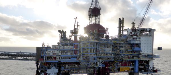 Oil and gas company Statoil drilling and accommodation platform Sleipner A is pictured in the offshore near the Stavanger, Norway, February 11, 2016 Oil and gas company Statoil drilling and accommodation platform Sleipner A is pictured in the offshore near the Stavanger, Norway, February 11, 2016 - Sputnik International