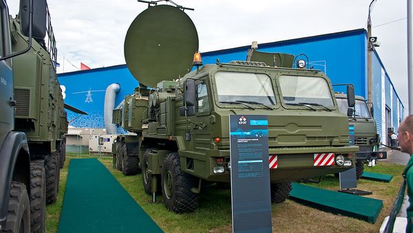 Krasukha mobile ground-based electronic warfare system Krasukha mobile ground-based electronic warfare system - Sputnik International