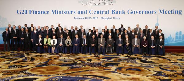 G20 Finance Ministers and Central Bank Governors Meeting at the Pudong Shangri-la Hotel in Shanghai, Saturday, Feb. 27, 2016 - Sputnik International