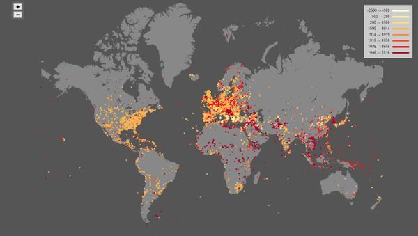 Map of Battles Map of Battles - Sputnik International
