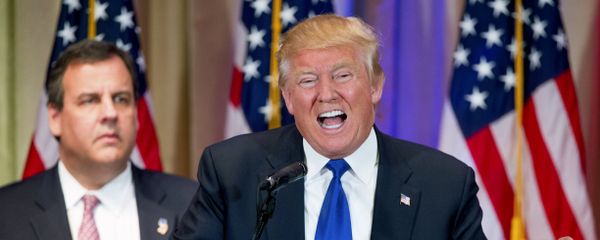 Republican presidential candidate Donald Trump, accompanied by New Jersey Gov. Chris Christie. Republican presidential candidate Donald Trump, accompanied by New Jersey Gov. Chris Christie. - Sputnik International