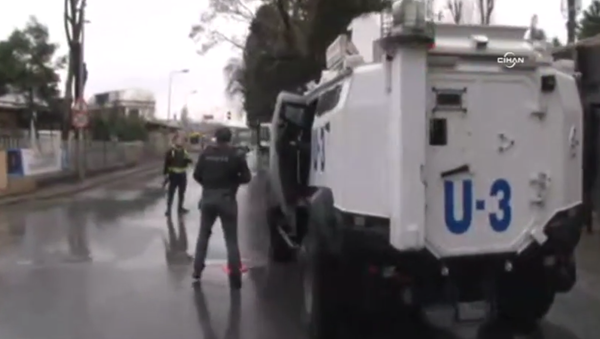 Two women have allegedly thrown two hand grenades into a police station in Istanbul, Turkey’s NTV television station reported Thursday. - Sputnik International