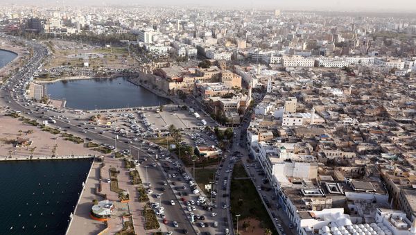 An aerial shot taken from a helicopter shows the Libyan capital Tripoli. (File) An aerial shot taken from a helicopter shows the Libyan capital Tripoli. (File) - Sputnik International