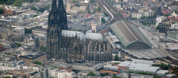 An aerial view shows the dome in Cologne, western Germany. (File) - Sputnik International