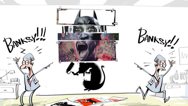 Banksy the Unmasked - Sputnik International
