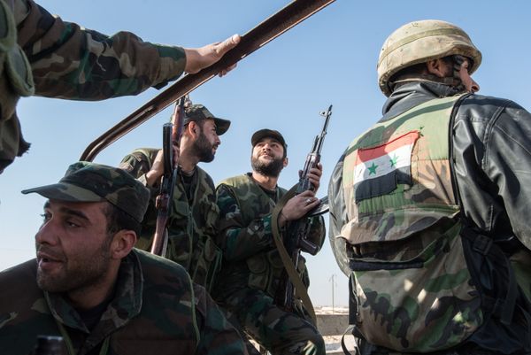 Soldiers of the Syrian Arab Army (SAA). File photo - Sputnik International