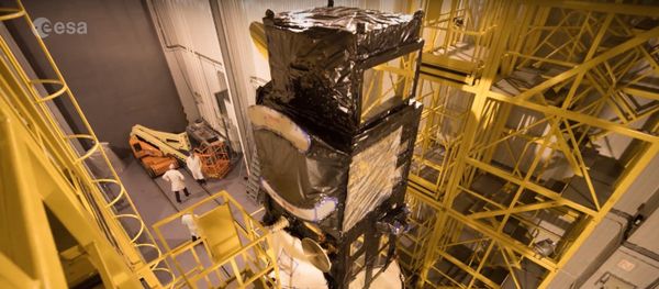 Sentinel-3A prepares for liftoff (4K timelapse) - Sputnik International