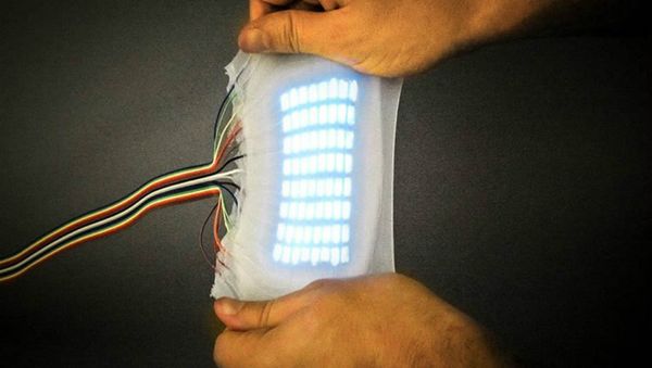 Electroluminescent skin - Sputnik International