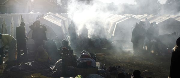 An informal refugee camp (File) An informal refugee camp (File) - Sputnik International