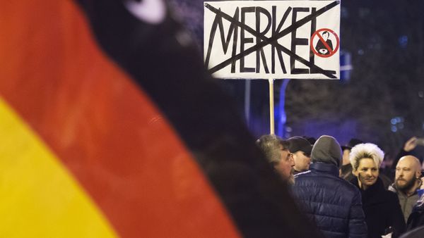 People wave German flags in Erfurt, central Germany,during a demonstration initiated by the Alternative for Germany (AfD) party against the immigration situation (File) People wave German flags in Erfurt, central Germany,during a demonstration initiated by the Alternative for Germany (AfD) party against the immigration situation (File) - Sputnik International