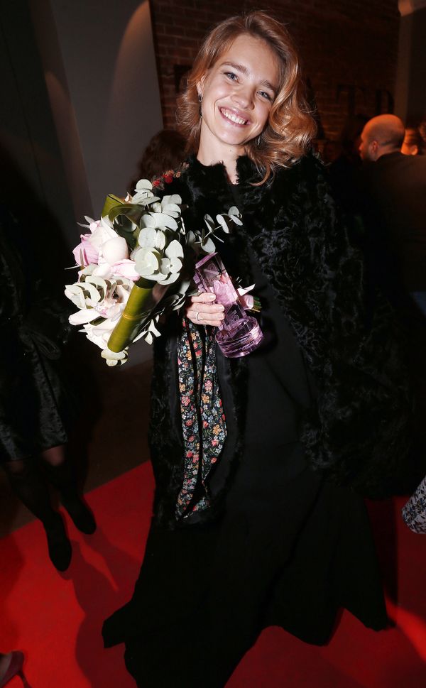 Model Natalia Vodyanova, the winner of the GLAMOUR Woman of the Year 2012 Award, is seen at the Award ceremony in the Theater of Nations - Sputnik International
