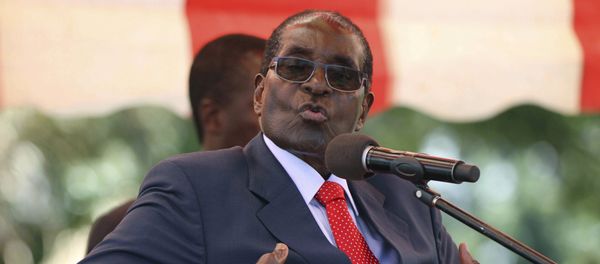 Zimbabwe's President Robert Mugabe addresses the ZANU-PF party's top decision-making body, the Politburo, in the capital Harare, in this February 10, 2016 file photo Zimbabwe's President Robert Mugabe addresses the ZANU-PF party's top decision-making body, the Politburo, in the capital Harare, in this February 10, 2016 file photo - Sputnik International