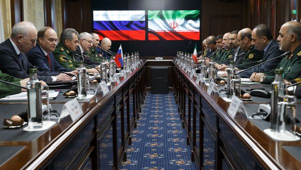 Russian Defense Minister Sergei Shoigu and Iranian Defense Minister Hossein Dehghan meet in Moscow Russian Defense Minister Sergei Shoigu and Iranian Defense Minister Hossein Dehghan meet in Moscow - Sputnik International