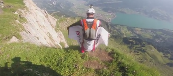 Wingsuit BASE Jumping The Trench Line Wingsuit BASE Jumping The Trench Line - Sputnik International