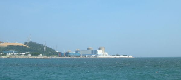 Kori Nuclear Power Plant, Reactors Kori 1, Kori 2, Kori 3, Kori 4 from right to left. Kori Nuclear Power Plant, Reactors Kori 1, Kori 2, Kori 3, Kori 4 from right to left. - Sputnik International