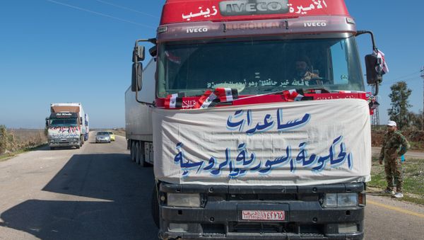 Humanitarian convoy - Sputnik International